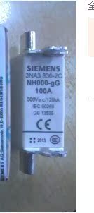 原装正品 西门子 保险 熔断器 3NA3830-2C NH000-gG 100A  160A