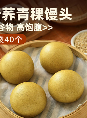 全麦五谷杂粮苦荞青稞粗粮馒头