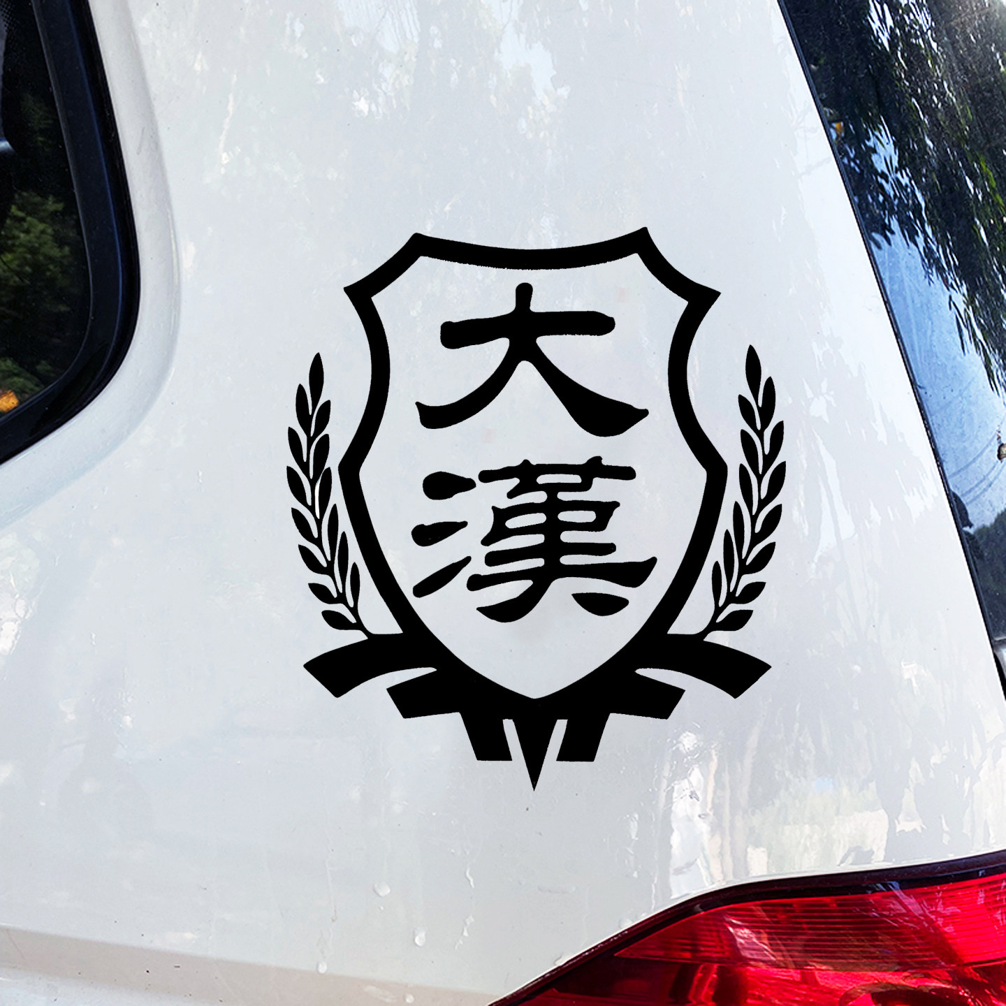 个性文字车贴大汉大明汽车贴纸创意车门后窗玻璃车身装饰麦穗贴,汽车用品/电子/清洗/改装,其它加装/外饰/防护品,淘宝优惠券,粉丝福利购,淘宝优惠卷