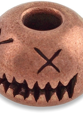 美国 AuCon 笑脸铜柱 黄铜笑脸挂坠 钥匙坠 特价包邮