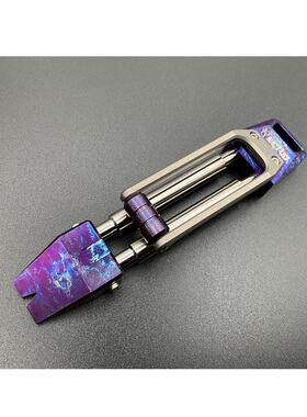 美国 Ketuo K01 钛合金迷你撬棍 10.5厘米 瓶盖开瓶器 多功能EDC