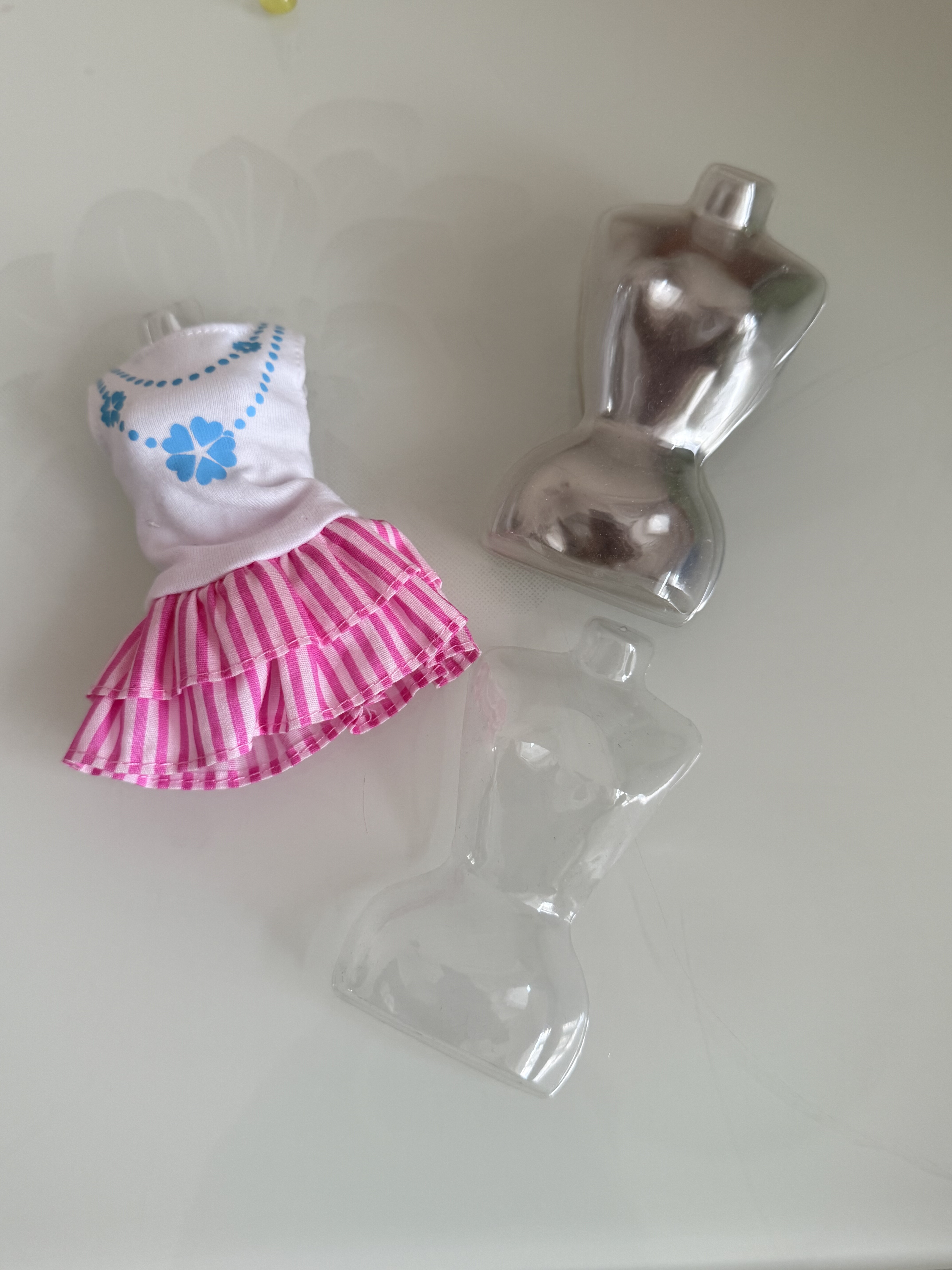 6分娃30厘米娃衣适用衣撑过家家衣服衣架展示衣撑