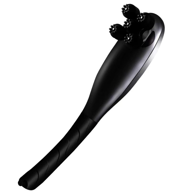 智能无线手持按摩棒便携式颈部腰部背部腿部颈椎仪震动捶打按摩器