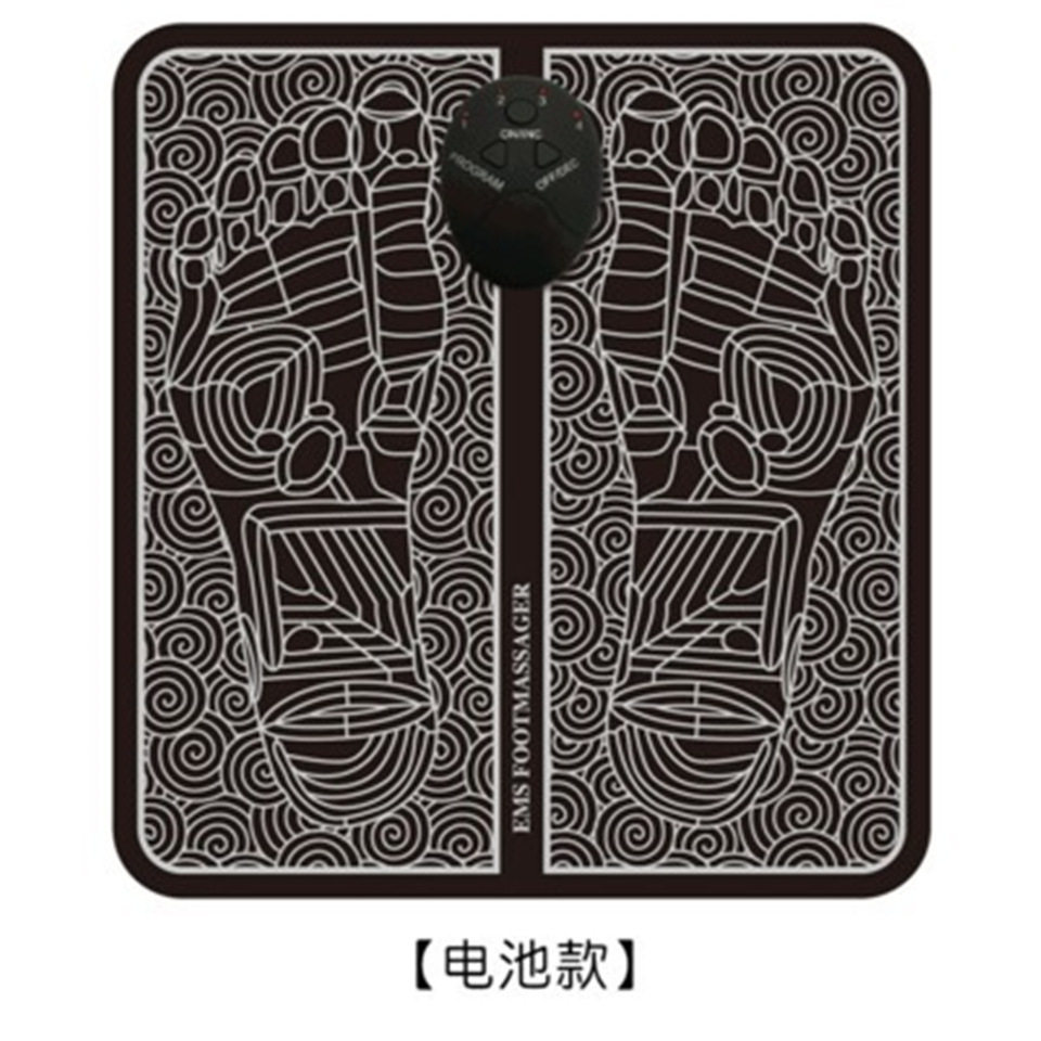 ems脉冲脚底按摩器usb充电足疗机便携足底按摩仪智能按摩脚垫