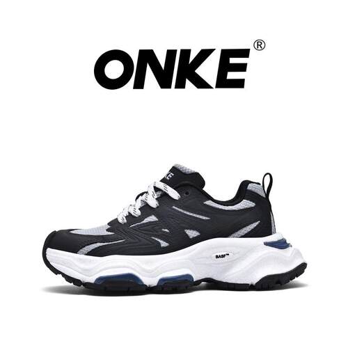 ONKE男女轻便网面运动老爹鞋
