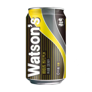 屈臣氏苏打水苏打汽水原味无糖饮用水气泡水调酒碳酸饮料低糖热卖