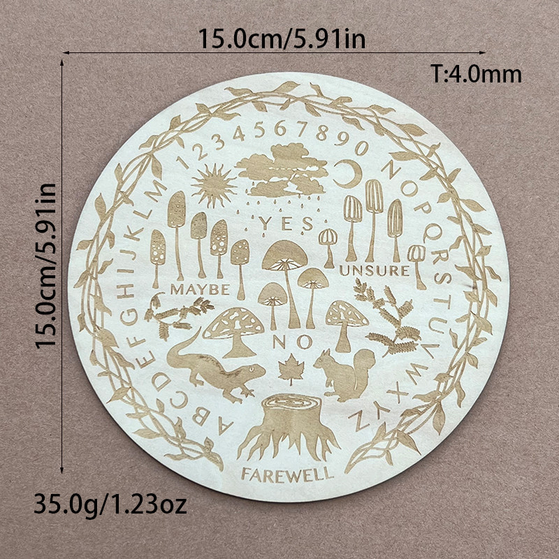 15cm木质森林蘑菇装饰板水晶摆盘家居装饰隔热杯垫餐垫,节庆用品/礼品,文化创意杯垫/餐垫,淘宝优惠券,粉丝福利购,淘宝优惠卷