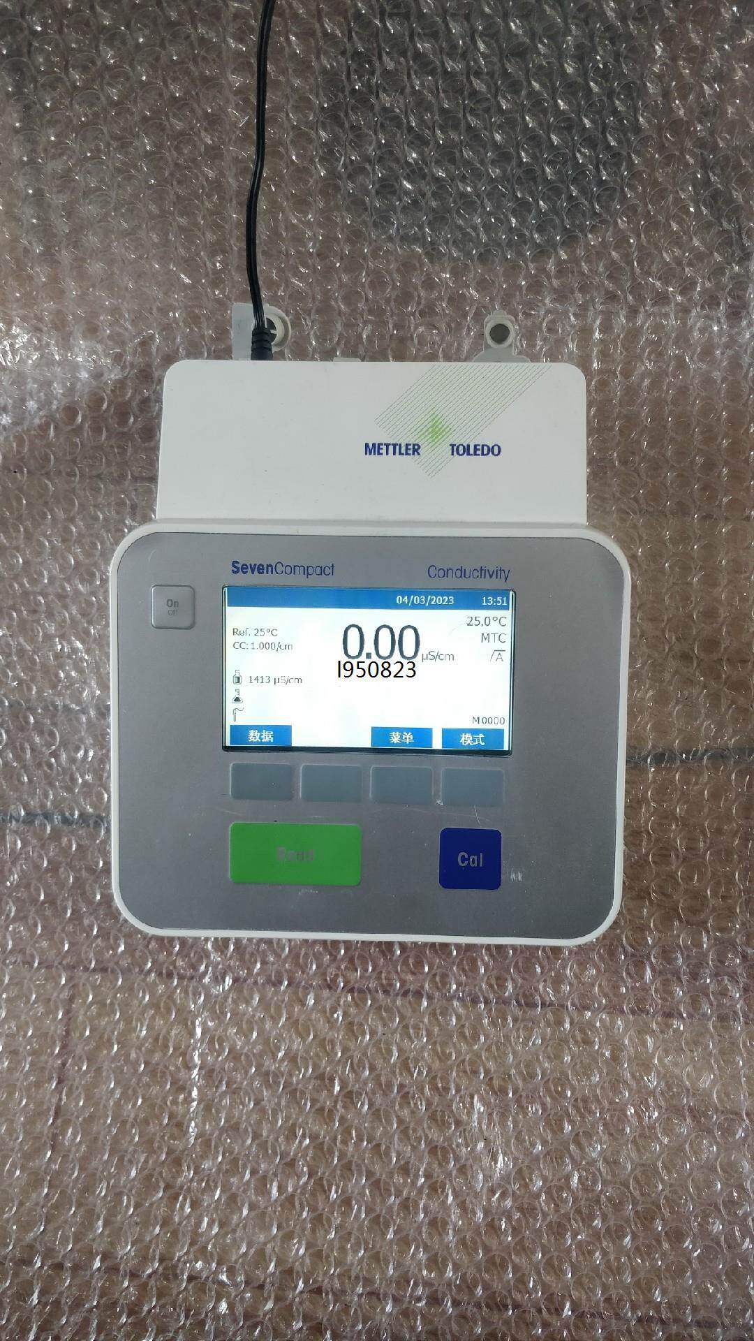 梅特勒S230电导率仪，主机一台，没有支架，后配电源适配【询价】