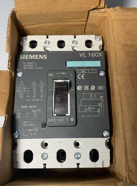西门子断路器VL160X 3P 32A 全新3VL1703-【询价】