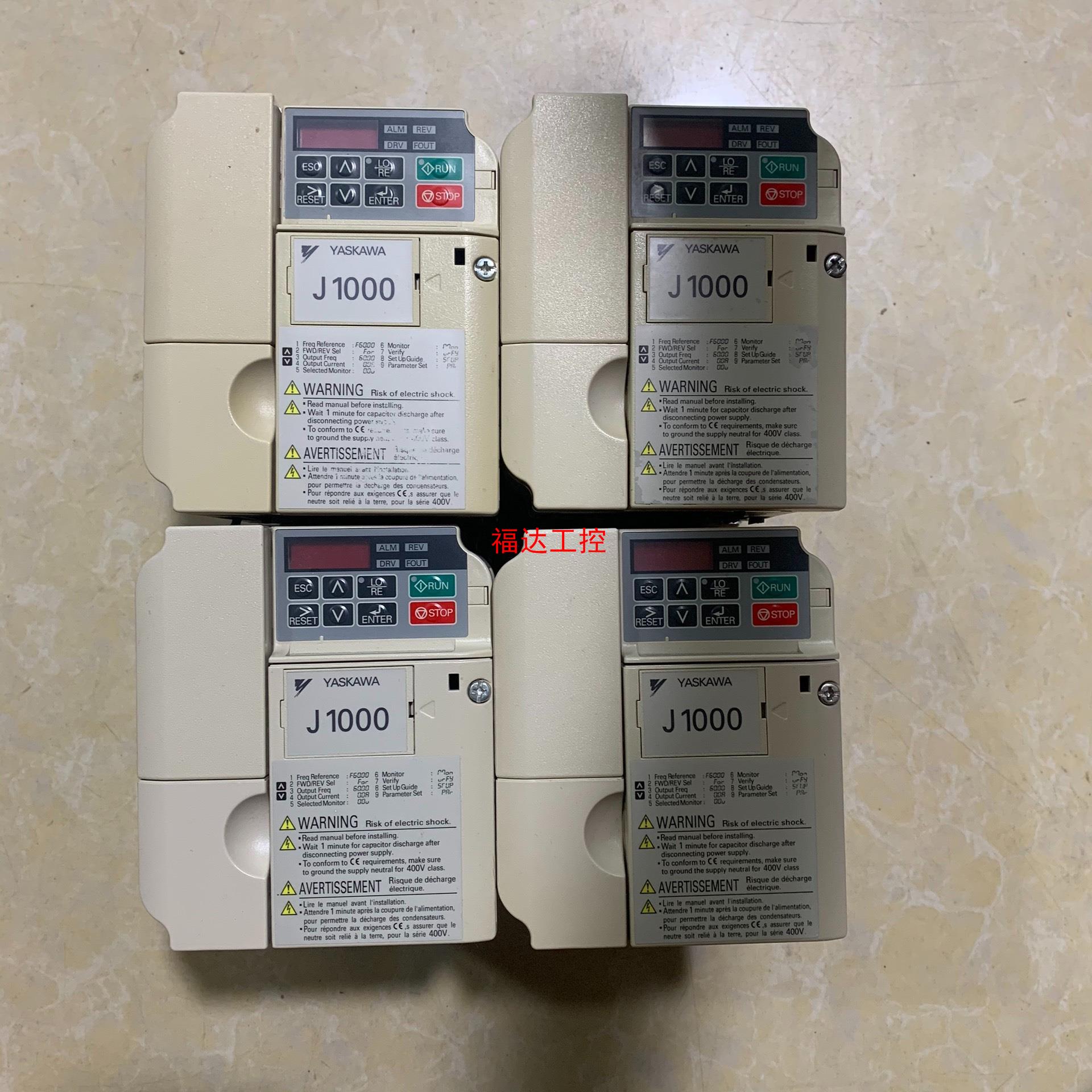 CIMR-JU4A0009BAA拆机安川变频器成色如图拍【询价】