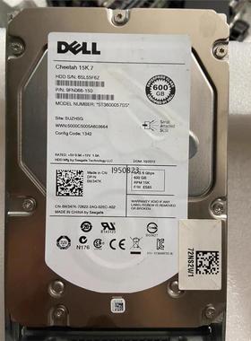 Dell/戴尔 W348K 600G SAS 15K 6G【询价】