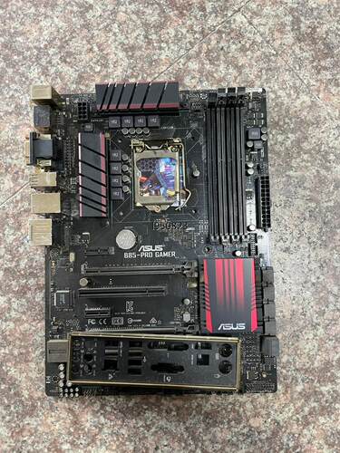 华硕B85-PRO GAMER 拆机一片，测试全好，包邮【询价】
