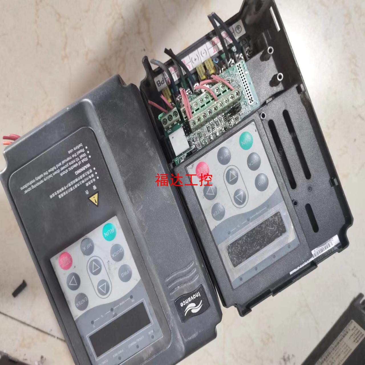 汇川md380t22gb变频器拆机包好的成色如图两台【询价】