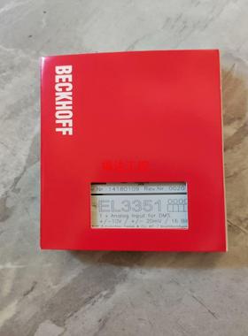 倍福拆机模块EL3351可开票成色漂亮带包装发货需要的直【询价】