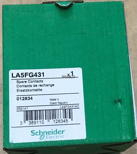 LA5FG431 施耐德主触头组LC1D245-LC1D20【询价】