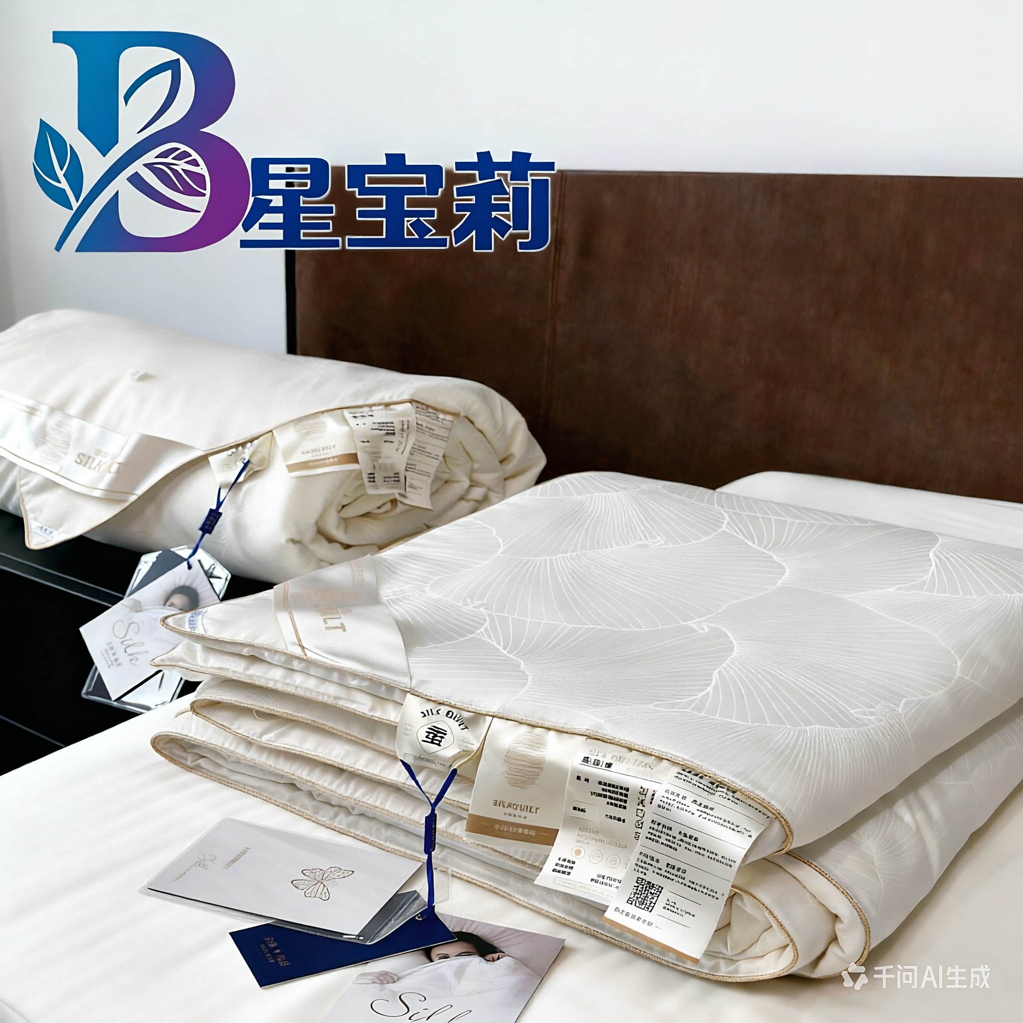 星宝莉100%桑蚕丝四季被夏凉被芯