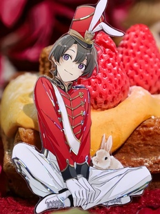 第九航道 春绯乐章赤马卡龙可爱兔人物小哥哥咕卡流麻手帐pet胶带