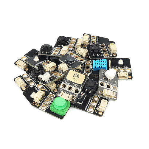 传感器模块合集 创客教育 兼容Arduino 兼容乐高孔