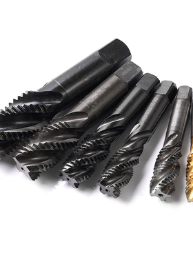 二手进口丝攻M6M8M10M12九成新含钴机用不锈钢专用螺旋丝锥