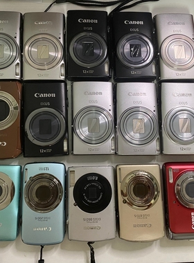 Canon/佳能二手复古CCD数码相机人物冷白皮ixus265 G6 ixus80 2号
