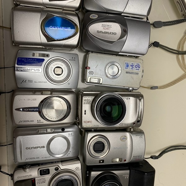 奥林巴斯3号链接二手复古相机胶片风CCD老相机  u760 U1200