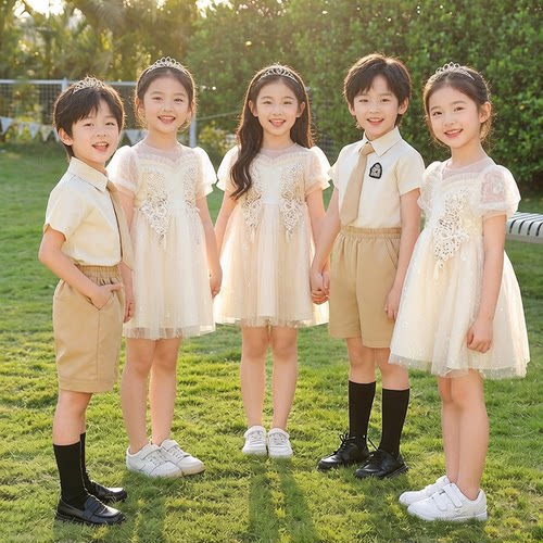 儿童毕业照礼服拍照服装合唱服