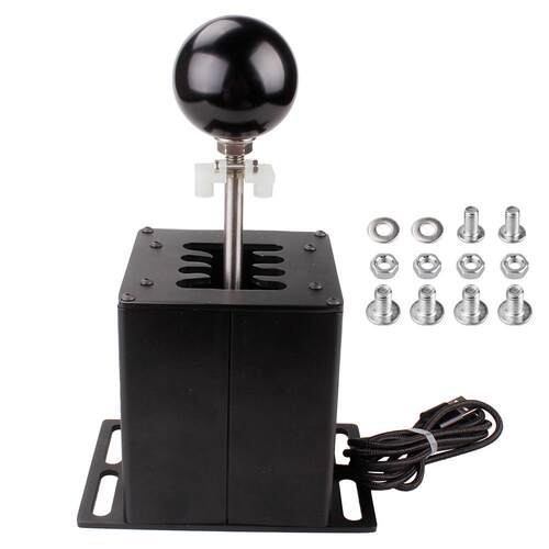 赛车游戏换挡模拟器手排换挡挂挡器H变速器适用于罗技G27G29 T300