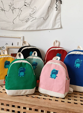 日本JGYPDM 2026新款卡通户外旅行亲子背包潮男女童小书包儿童包