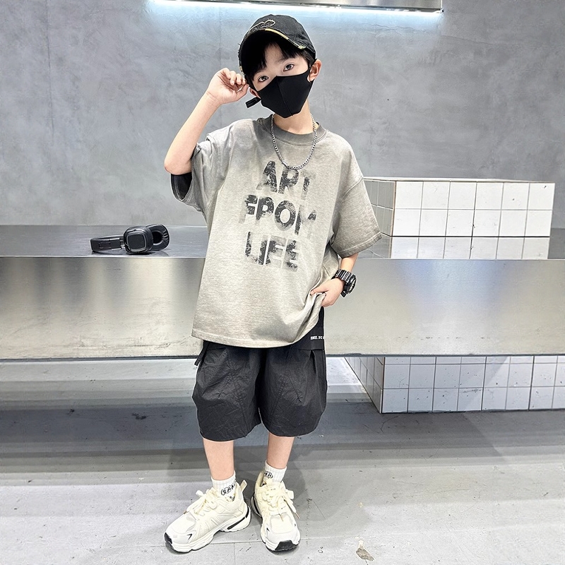 日本JGYPDM2025新款男童短袖T恤