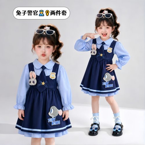 日本JGYP2026新款女童连衣裙春秋