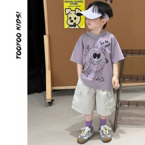 日本JGYP2026新款男童夏两件套潮