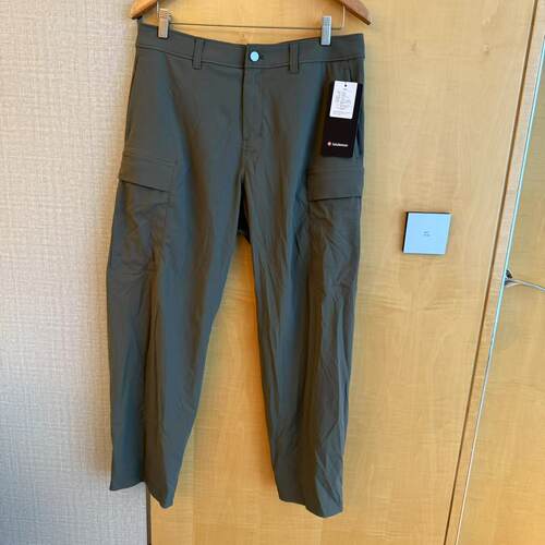 lululemon ripstop 男士宽松剪裁工装裤