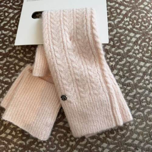 lululemon wool-blend cabel-knit leg warmers 保暖腿套