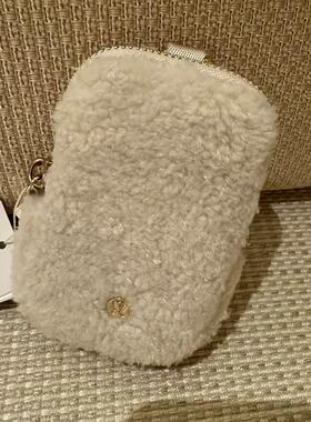 lululemon clippable nano pouch fleece 零钱包 小物收纳包