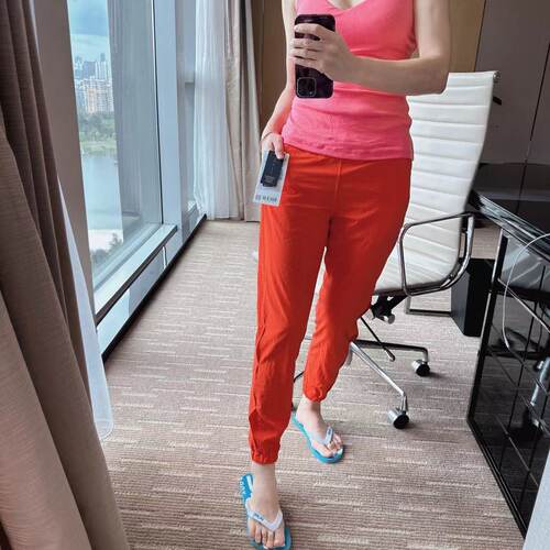 lululemon女士高腰运动裤