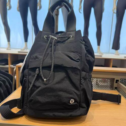 lululemon convertible drawstring bucket bag 双肩包 手提包