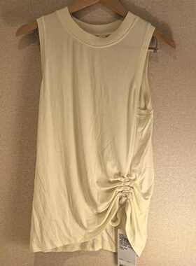 lululemon side-cinch asymmetrical tank top 女士运动背心