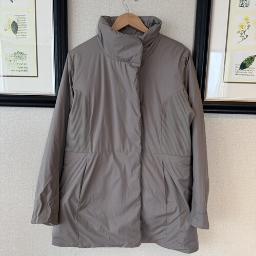 lululemon sleek city 女士中长款带夹层外套