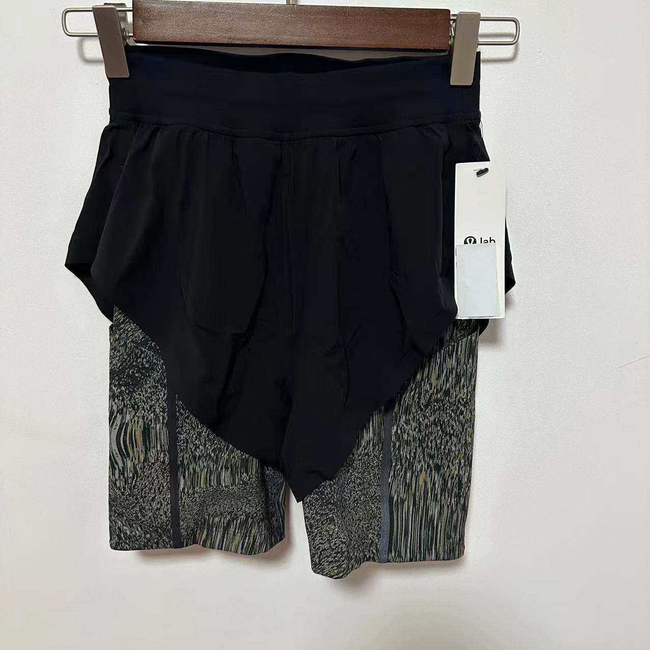 lululemon瑜伽跑步运动短裤