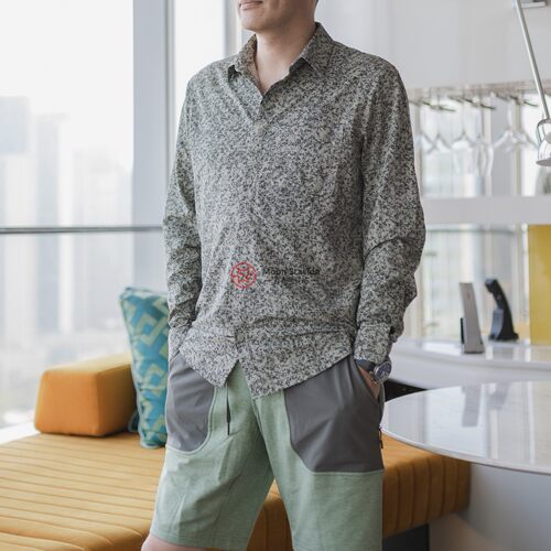 男士长袖衬衫lululemon