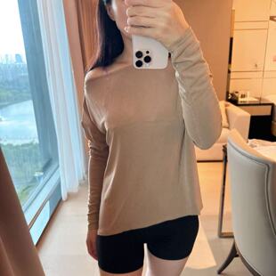 lululemon drapey softstreme off-the-shoulder Ls 女士长袖