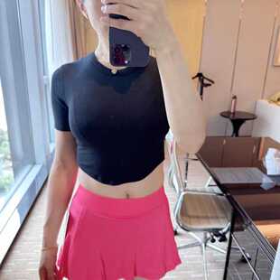lululemon hold tight cropped T-shirt 女士短款运动T恤