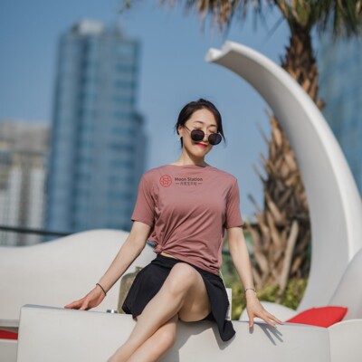 lululemon瑜伽透气休闲运动短袖