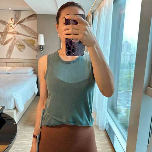 瑜伽运动背心lululemon