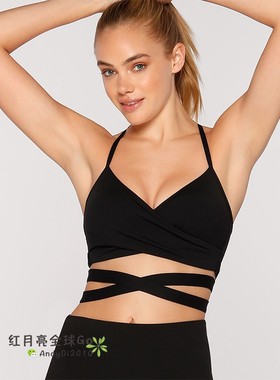 Lorna Jane 中高强度绑带美背可调节瑜伽内衣 Wrap it Up E0050