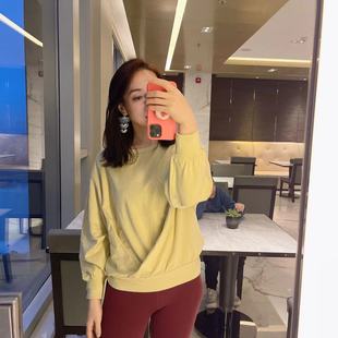 lululemon Pleated Modal Fleece Pullover 阔领 套头卫衣