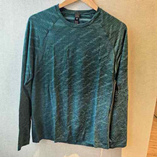 男士运动长袖速干透气lululemon