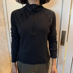 Lululemon It's Rulu Run Cropped 1/2 Zip 立领短款修身外套