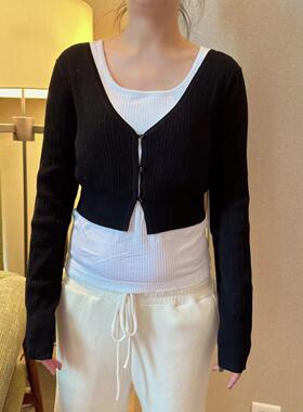 lululemon ribbed merino wool 女士螺纹羊毛开衫