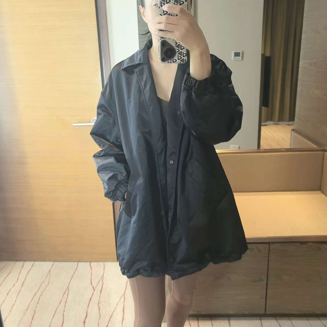 女士宽松加拿大轻便外套